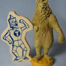 Wizard of Oz Cowardly Lion Figure + Tin Man Magnet MGM Wizard of Oz Cowardly Lion Figure + Tin Man Magnet MGM