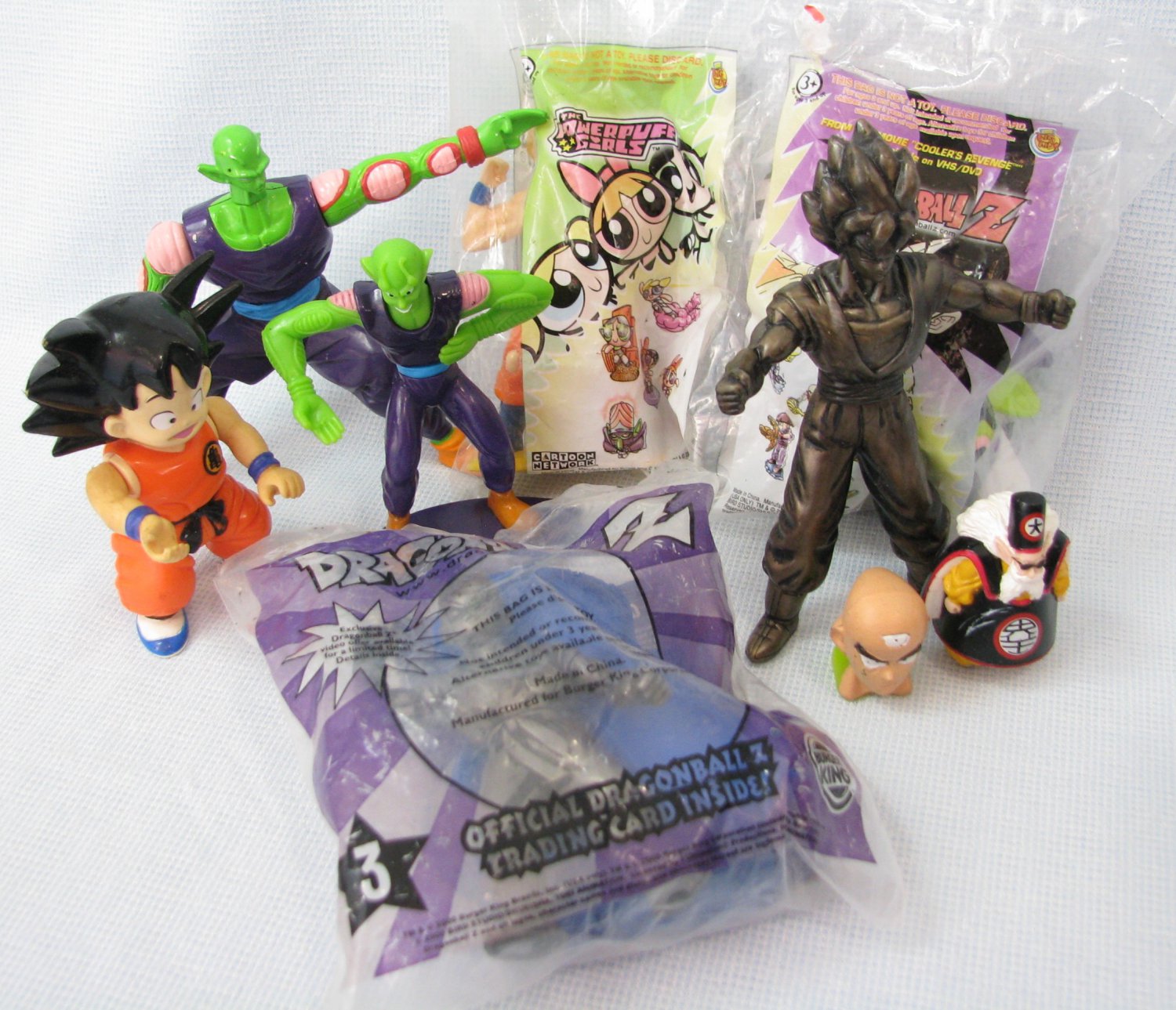 dragon ball z burger king toys