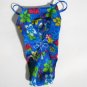 Barbie Doll Blue Floral Swimsuit Mattel