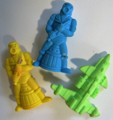 Astronaut Rocket Pencil Toppers