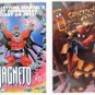 1993 Marvel Magneto #0 Promo + 1995 Spider-man Direct Edition Comic Trading Cards