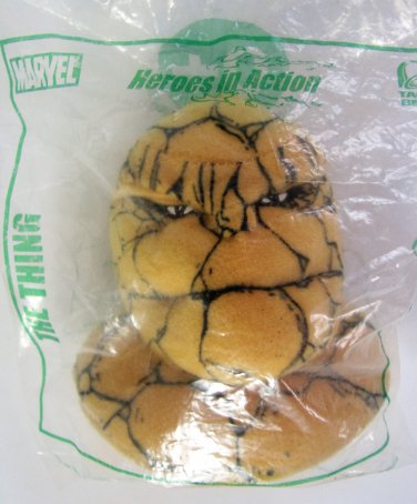 Marvel THE THING Taco Bell Soft Plush Toy Kids Meal Promo 2001