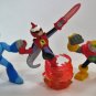 Mega Man Figures Lot ProtoMan GutsMan Bandai
