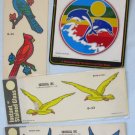 Vintage Window Decals Lot Birds Dolphins G-32 G-34 G-53 Decorcal 1977 Vintage Window Decals Lot Birds Dolphins G-32 G-34 G-53 Decorcal 1977