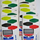 Tyco Goodyear B7987 HO Scale Flag Decals Stickers 1992