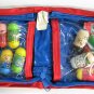 Mighty Beanz Lot With Case 18 Super Hero Iron Fist Invisible Woman n More