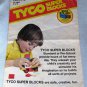 Vintage Tyco Super Building Blocks Hint Book Manual