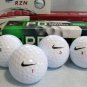 11 Nike RZN White Red PD Golf Balls Lot New Mix