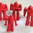 Vintage Hong Kong Robots Plastic Figures Vintage Hong Kong Robots Plastic Figures