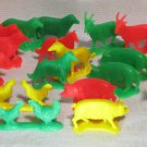 Farm Animals Lot 30 Plastic Toy Figures Farm Animals Lot 30 Plastic Toy Figures