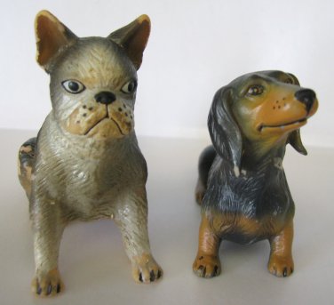 plastic dachshund figurine