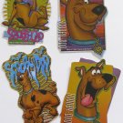 Scooby-Doo Assorted Foil Sparkle Stickers -- A&A 2001 Scooby Doo