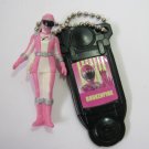 Power Rangers Mini Pink Ranger Namecard Chain Boukenger Bandai
