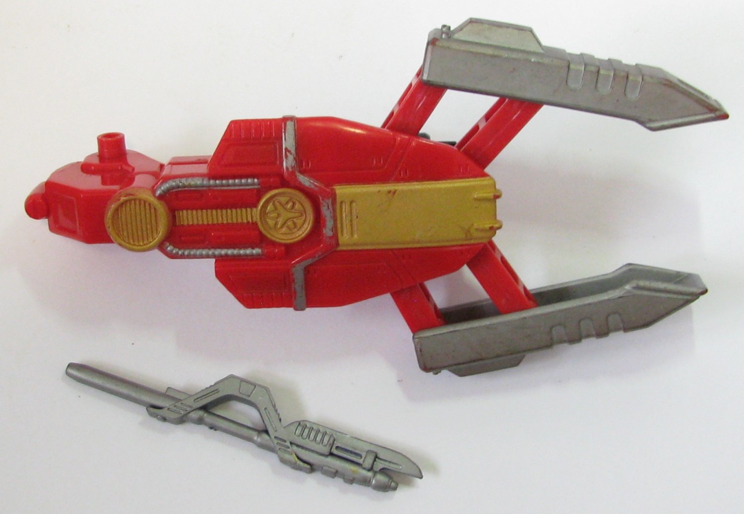 Mega Battle Red Ranger Weapons LSR Bandai Replacement Parts