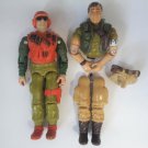 G.I. Joe Vintage Skidmark + Law Action Figures Hasbro G.I. Joe Vintage Skidmark + Law Action Figures Hasbro