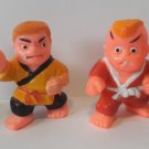 Ninja Karate Sumo Mini PVC Figures - Soma 1980s Ninja Karate Sumo Mini PVC Figures - Soma 1980s