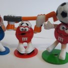 M&M's Candy Soccer Sports Figures 2001 M&M's Candy Soccer Sports Figures 2001