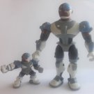 Teen Titans Cyborg PVC Figures Bandai 2003 Teen Titans Cyborg PVC Figures Bandai 2003