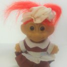 Vintage Russ Troll Doll Orange Hair
