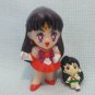 Sailor Moon Mars PVC Figure + Jupiter Lapel Pin