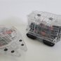 Star Wars X-Ray Fleet Collection III Galoob Micro Machines Millennium Falcon + Sand Crawler