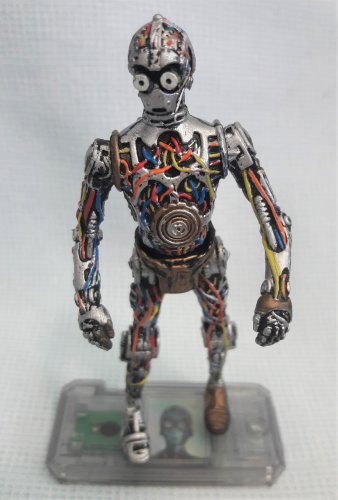 Star Wars C-3P0 Exposed Figure Episode I The Phantom Menace CommTech Chip