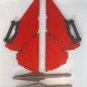 Kenner Star Wars POTF Cruise Missile Trooper Front Wings Missiles Replacement Parts