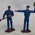 Remco Roadside Workmen Playset Figures 1987