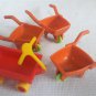 McDonalds 1987 Berenstain Bears Wheelbarrows Wagon Lot