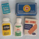 Medical Supplies Aspirin BandAid Doll House Miniatures