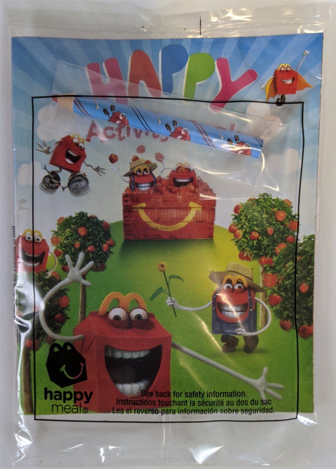 McDonalds Activity Book McD Happy Meal MIP