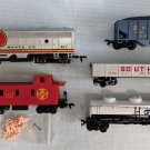 HO Bachmann Model Train Lot Santa Fe 307 Caboose n More - Hong Kong