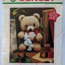 Vintage - Sunset Felt Embroidery Kit - 18040 Cuddly Christmas Doll with Teddy Bear