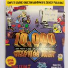 10,000 Graphics Pack CD - Media Graphics New Sealed -Photos Clip Art