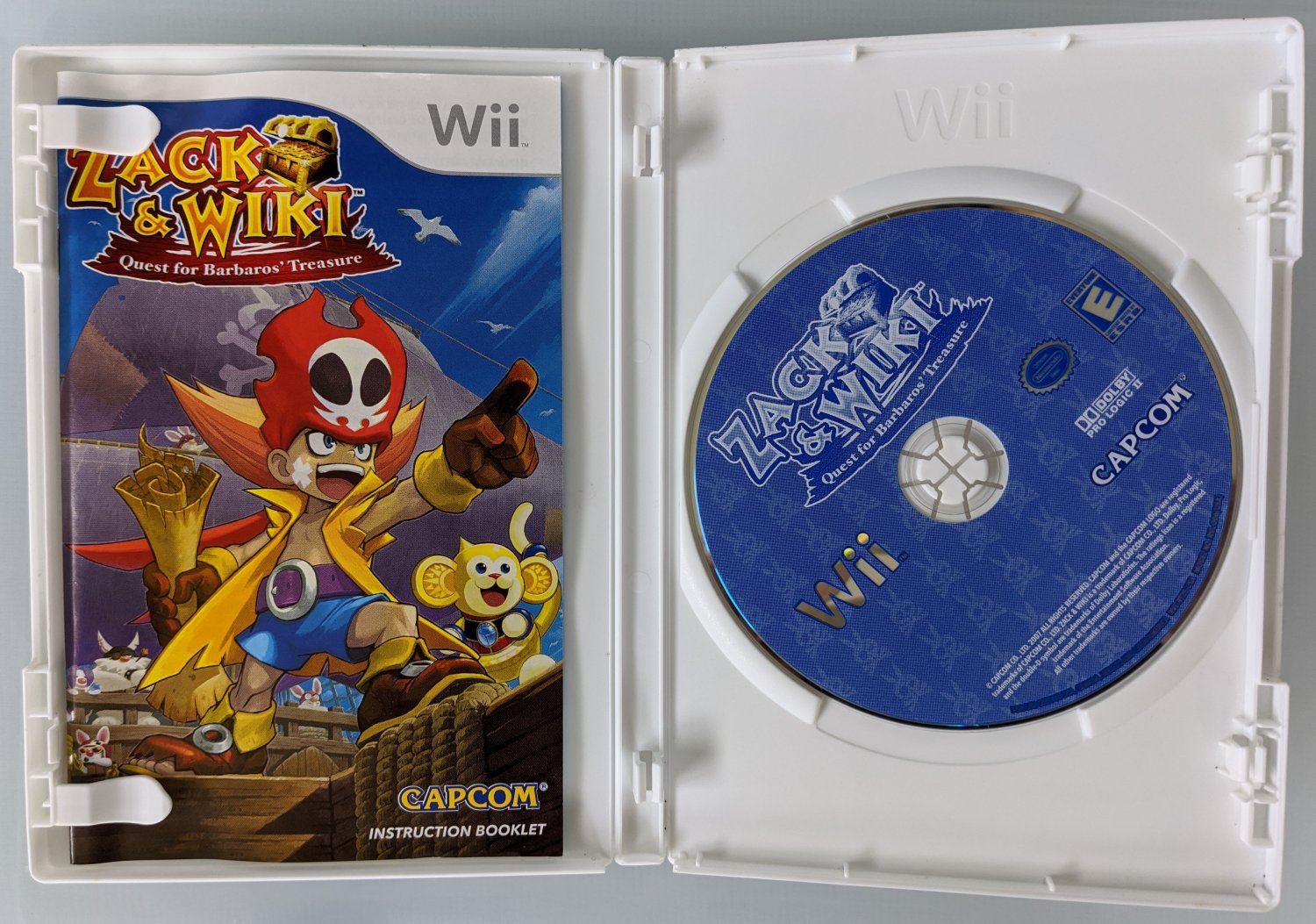 Wii Zack & Wiki Quest for Barbaros' Treasure Nintendo Video Games