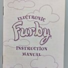 Electronic Furby Instruction Manual Tiger Electronics