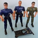 Odd Looking Policemen Action Figures Lot