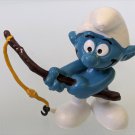 Fishing Pole Smurf Figure Bully West Germany Smurfs