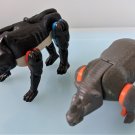 Beast Wars Rhino and Panther Transformers McDonald's Happy Meal Toys Beast Wars Rhino and Panther Transformers McDonald's Happy Meal Toys