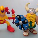 Vintage Jester + Viking Figures Fisher Price Great Adventures