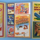 Walt Disney Donald Duck Movies Poster Style Stickers Foldout Bandai 2006