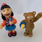Puzzle Place Friends Figures Julie + Sizzle The Cat 1994 Puzzle Place Friends Figures Julie + Sizzle The Cat 1994