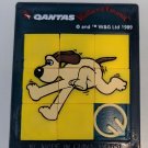 Vintage Qantas Airways Promotional Slider Sliding Puzzle - Wallace & Gromit