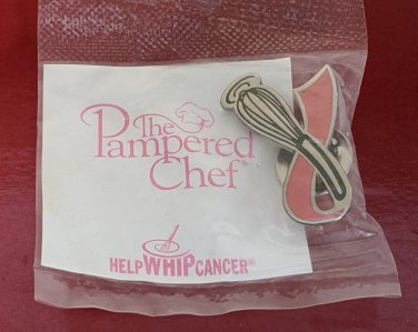 Pampered Chef Help Whip Cancer Whisk Pin