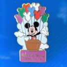 Mickey Mouse Hot Air Balloon Pin Limited Edition Walt Disney Travel Co