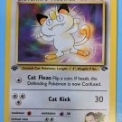 Pokemon Giovanni’s Meowth 74/132 - Gym Challenge 1st Edition MNM