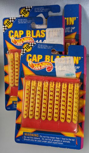 Vintage Hot Wheels Cap Blastin ' Caps MOC