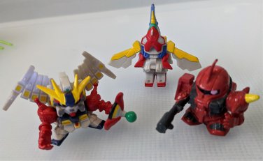 Gundam SD Superior Defender Fight Mini Figures Bandai