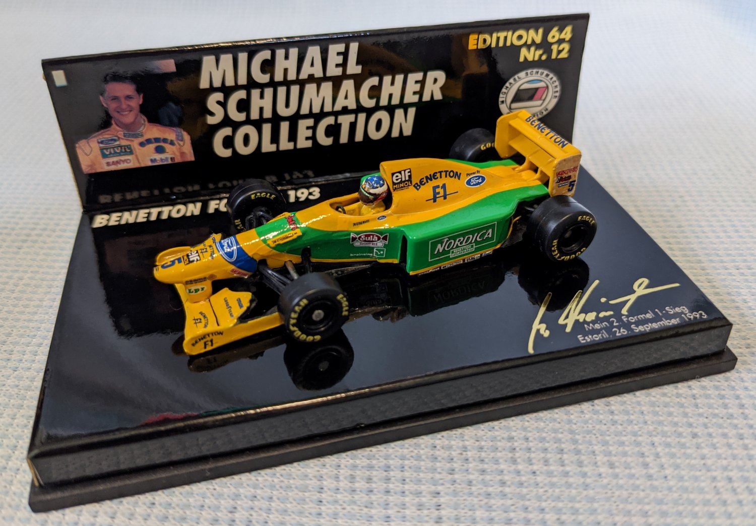 F1 Model - Michael Schumacher Collection - Benetton Ford B193 - Edition ...