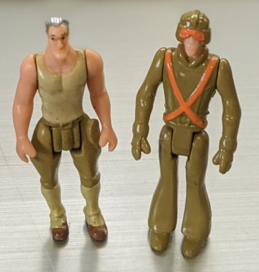 Atlantis The Lost Empire Micro Figures Rourke and Pilot